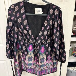 Alice & Trixie Satin Blouse